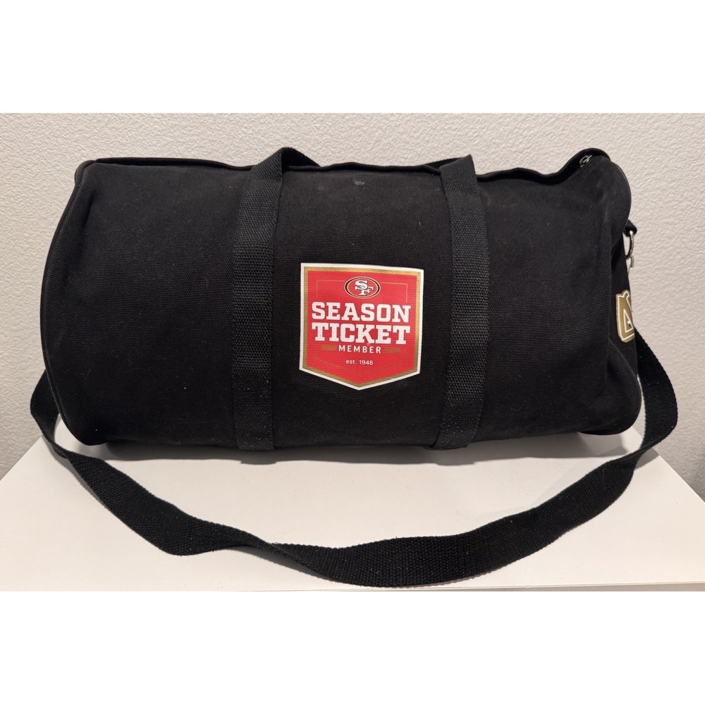 NFL San Francisco 49ers Duffel Bag Season Ticket Holder Member 2023 20x11